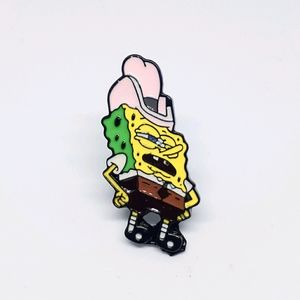 Dirty Dan Spongebob enamel pin